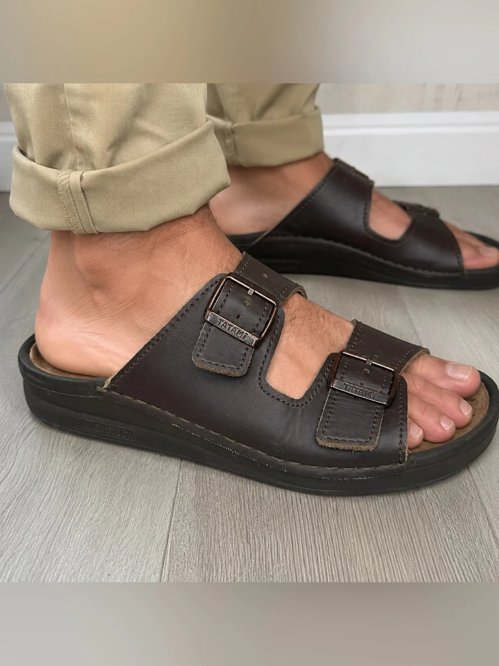 Tatami by Birkenstock two-strap sandals Men’s 10